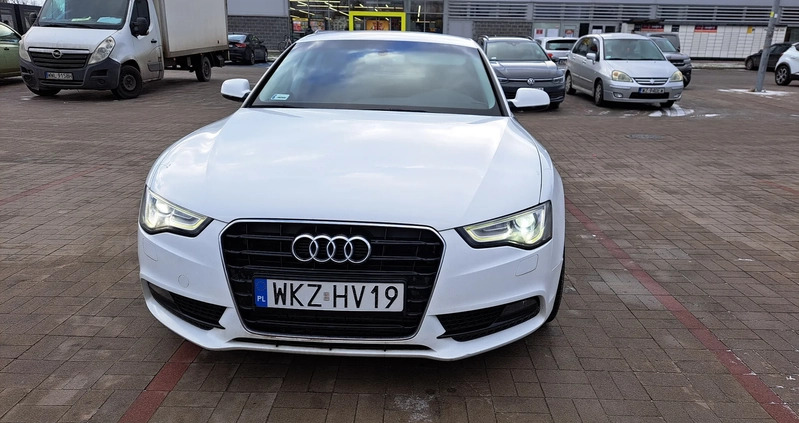 Audi A5 cena 59500 przebieg: 405000, rok produkcji 2013 z Łomianki małe 79